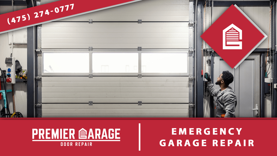 Emergency garage door fix