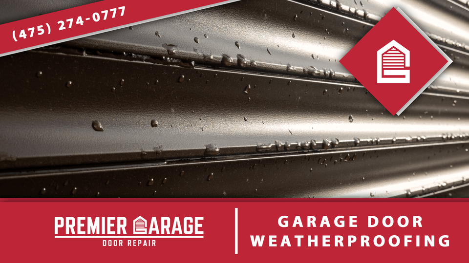 Garage door weatherproofing