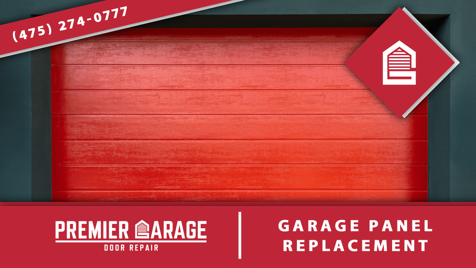 Garage door panel replacement