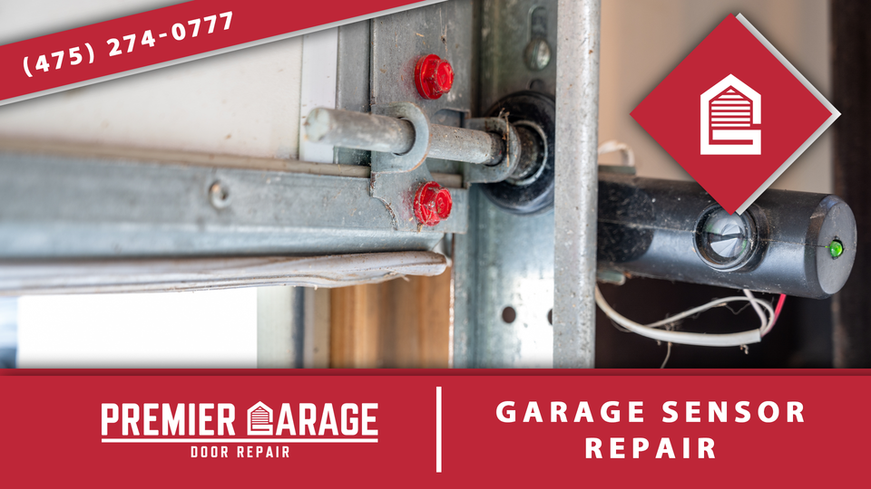 Garage door sensor repair
