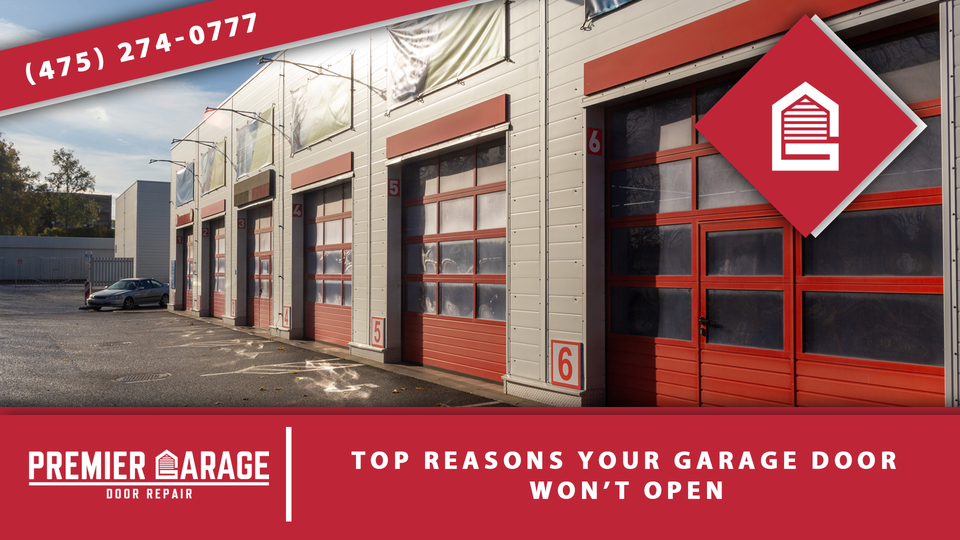 Top Reasons Your Garage Door Won’t Open