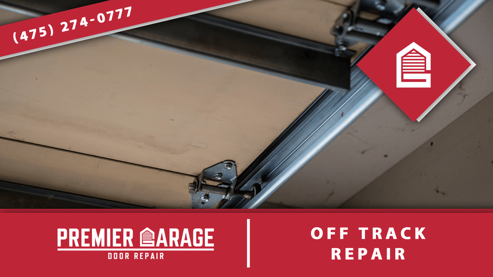 Garage door off track repair